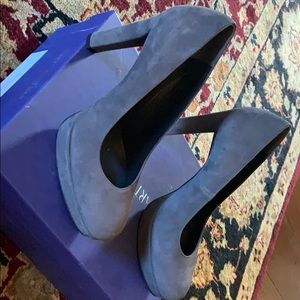 Stuart Weitzman suede pumps
